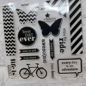 My‎ Acrylix Stamps Scrapbooking Card Making Planner Embellishments